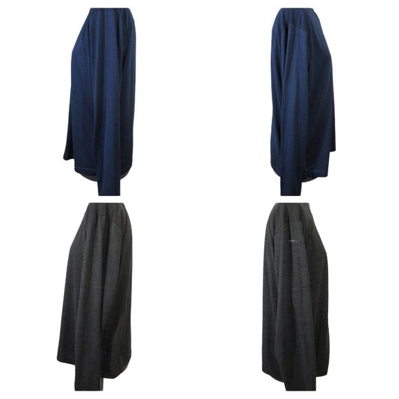 REI crew neck long sleeve t-shirt bundle blue and gray - Picture 4 of 12